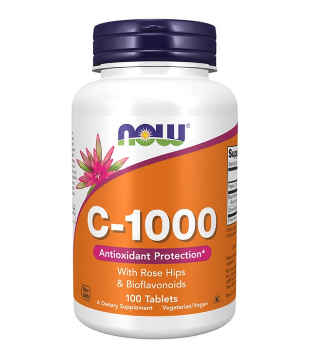 NOW FOODS | VITAMIN C-1000 ANTIOXIDANT PROTECTION TABLETS